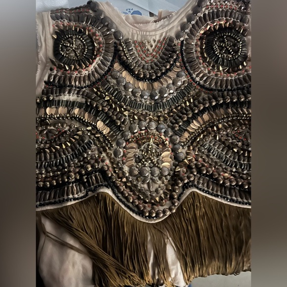 🔥🔥Zara limited Edition Fringe Embroidered top - Picture 10 of 13